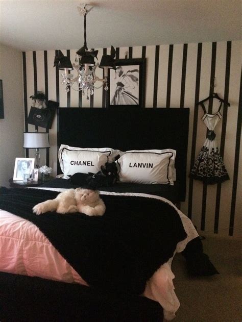 cheap chanel bedroom set|chanel inspired bedroom decor.